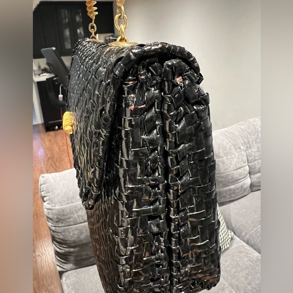 Vintage 1990s Fendi fusilli woven handbag - Picture 4 of 5